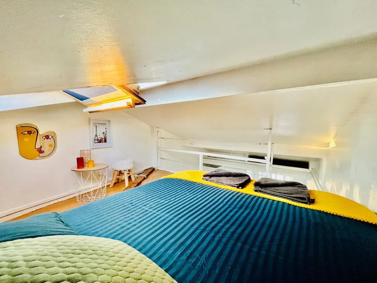 Parc Buttes Chaumont - Studio Mezzanine Paris Apartment 0*,